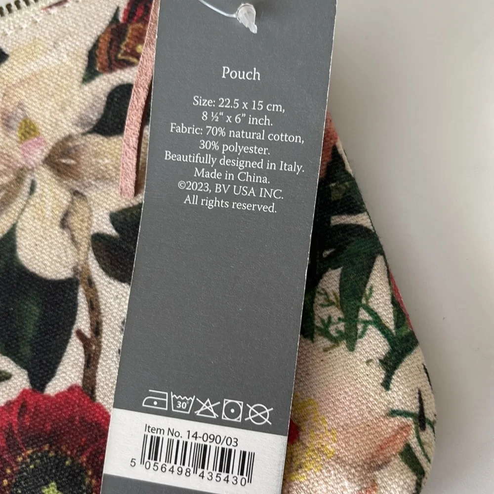 Two Printed Canvas Pouches *NEW*